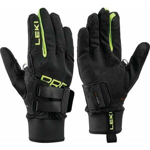 Leki PRC Shark Black/Neonyellow 8 Lyžiarske rukavice vyobraziť