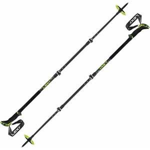 Leki Guide 3 Black/Neonyellow/Dark Anthracite 110 - 150 cm Turistické palice vyobraziť