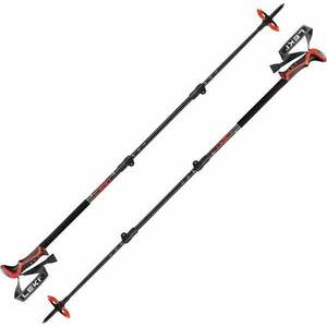 Leki Haute Route 3 Dark Anthracite/Dark Red/Black 110 - 150 cm Turistické palice vyobraziť