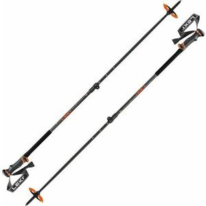 Leki Helicon Lite Dark Anthracite/Neonorange/Black 110 - 145 cm Turistické palice vyobraziť