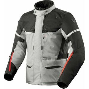 Rev'it! Jacket Outback 4 H2O Silver/Black 4XL Textilná bunda vyobraziť