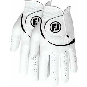 Footjoy Weathersof Golf (2 Pack) White/Black S Pánske rukavice vyobraziť