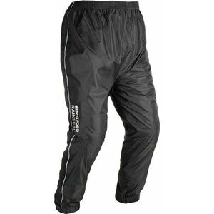 Oxford Rainseal Over Trousers Black 2XL Moto nohavice do dažďa vyobraziť