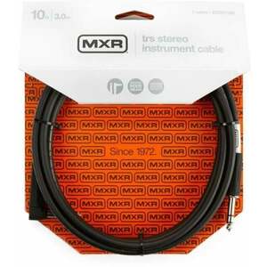 Dunlop MXR DCIST10R TRS Cable 10ft Nástrojový kábel 3 m Rovný - Zalomený vyobraziť