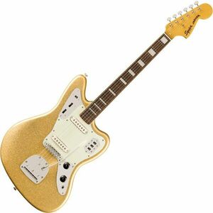 Fender Squier FSR Classic Vibe 70s Jaguar LRL Gold Sparkle Elektrická gitara vyobraziť