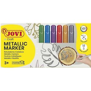 Jovi Metallic Markers Metalická akrylová fixka 24 ks vyobraziť