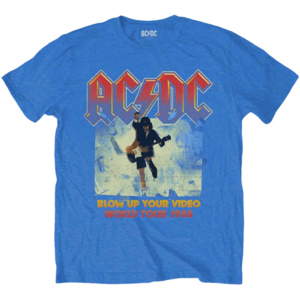 AC/DC Tričko Blow Up Your Video Blue L vyobraziť