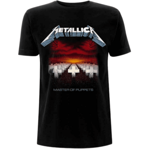 Metallica Tričko Master of Puppets Tracks Unisex Black M vyobraziť