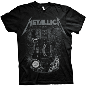 Metallica Tričko Hammett Ouija Guitar Black M vyobraziť