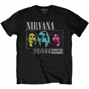 Nirvana Tričko Japan! Unisex Black L vyobraziť