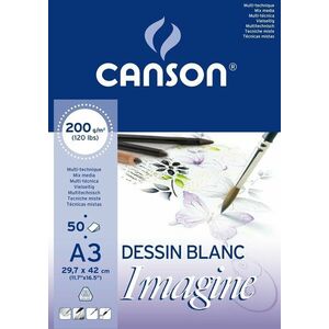 Canson Pad Imagine A3 200 g White Skicár vyobraziť