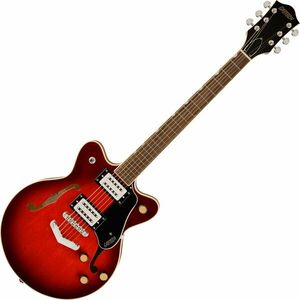 Gretsch G2655 Streamliner CB Jr. DC LRL Claret Burst Semiakustická gitara vyobraziť