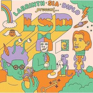 LSD - Sia, Diplo and Labrinth (Sea Glass Coloured) (Anniversary Edition) (Reissue) (LP) vyobraziť