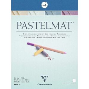 Clairefontaine Pastelmat Glued Pad N4 Skicár 30 x 40 cm 360 g vyobraziť