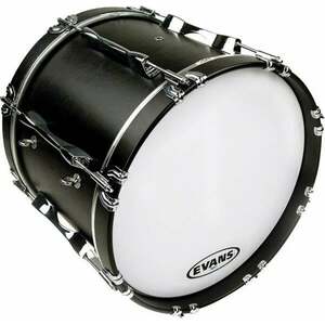 Evans BD28MX1W MX1 Marching Bass White 28" Blana na pochodové bicie vyobraziť