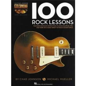 Hal Leonard Chad Johnson/Michael Mueller: 100 Rock Lessons Noty vyobraziť