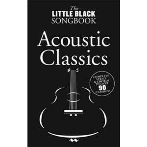 The Little Black Songbook Acoustic Classics Noty vyobraziť