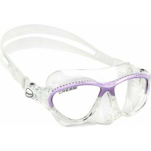 Cressi Moon Clear/Lilac Transparent Junior Potápačská maska vyobraziť