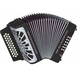 Hohner El Rey del Vallenato ADG Black Gombíkový akordeón Black vyobraziť