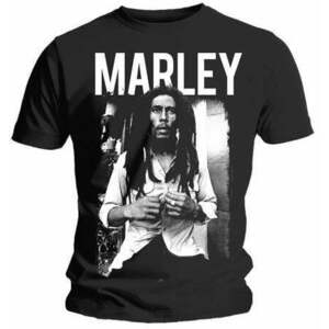 Bob Marley Tričko Logo Black/White L vyobraziť