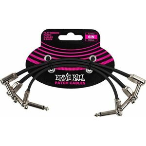 Ernie Ball P06221 15 cm Zalomený - Zalomený Patch kábel vyobraziť