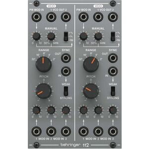 Behringer 112 DUAL VCO Modulárny systém vyobraziť