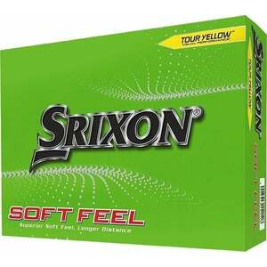 Srixon Soft Feel Golf Balls Tour Yellow Golfové lopty vyobraziť