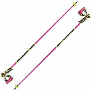 Leki Venom SL 3D Neonpink/Black/Neonyellow 115 cm Lyžiarske palice vyobraziť