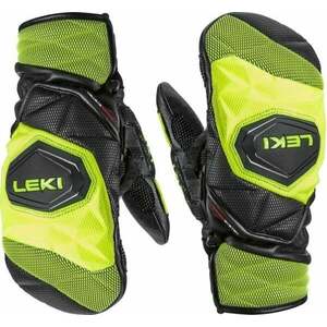 Leki WCR Venom 3D Junior Mitt Black/Ice Lemon 7 Lyžiarske rukavice vyobraziť