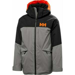 Helly Hansen Juniors Summit Ski Jacket Concrete 152/12 Lyžiarska bunda vyobraziť