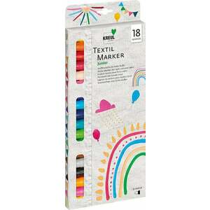 Kreul 90721 Textile Marker Set Junior Sada textilných fixiek 18 ks vyobraziť