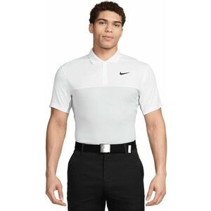 Nike Dri-Fit Victory Mens Golf Polo White/Black 2XL Polo košeľa vyobraziť