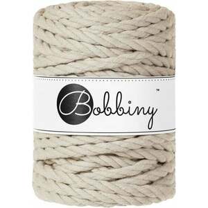 Bobbiny 3PLY Macrame Rope 9 mm 30 m Beige Špagát vyobraziť