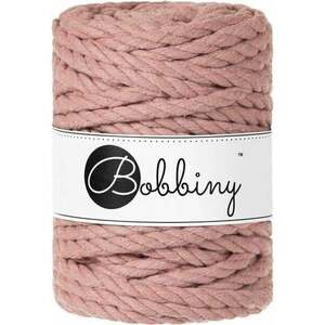 Bobbiny 3PLY Macrame Rope 9 mm 30 m Blush Špagát vyobraziť