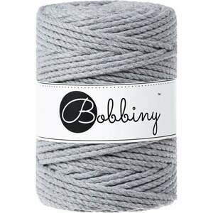 Bobbiny 3PLY Macrame Rope 5 mm 100 m Silver Špagát vyobraziť