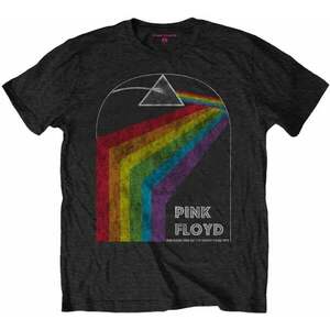 Pink Floyd The Dark Side Of The Moon Čierna XL Hudobné tričko vyobraziť