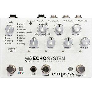 Empress Effects Echosystem Gitarový efekt vyobraziť