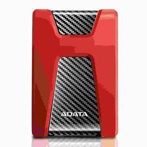 ADATA Externý HDD 2TB USB 3.1 DashDrive Durable HD650, červený (gumový, nárazu odolný) vyobraziť