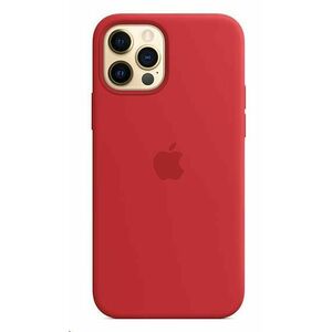APPLE iPhone 12/12 Pre Silicone Case with MagSafe - (PRODUCT) Red vyobraziť