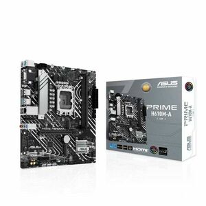 ASUS MB Sc LGA1700 PRIME H610-A-CSM, Intel H610, 2xDDR5, 1xDP, 1xHDMI, 1xVGA, mATX vyobraziť
