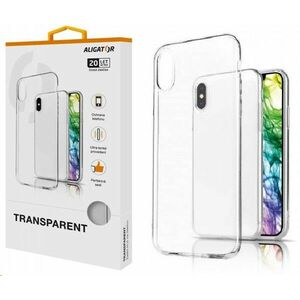 Aligator púzdro Transparent pre Samsung A40 vyobraziť