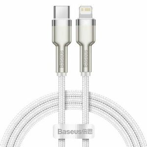 Baseus Cafule Series nabíjací / dátový kábel USB-C na Lightning PD 20W 2m, biela vyobraziť