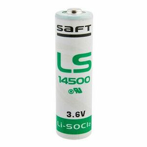 Batéria lítiová, špeciálna, LS14500, 3.6V, Saft, SPSAF-14500-2600 vyobraziť