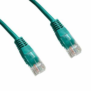 DATACOM Patch cord UTP CAT5E 1, 5m zelený vyobraziť