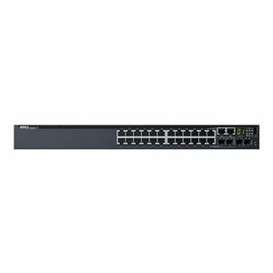 Dell Networking S3124, L3, 24x 1GbE, 2xCombo, 2x 10GbE SFP+ fixované porty, Stacking, IO to PSU airflow, 1x AC PSU vyobraziť