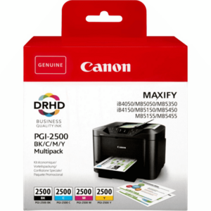 CANON PGI-2500 - originálna cartridge, čierna + farebná vyobraziť