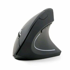 GEMBIRD myš MUSW-ERGO-01, vertikálna, bezdrôtová, USB receiver, čierna vyobraziť