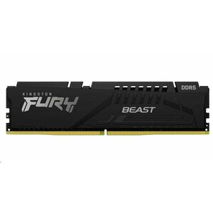 KINGSTON DIMM DDR5 128GB (Kit of 4) 5600MT/s CL40 FURY Beast Black XMP vyobraziť