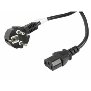 LANBERG CEE 7/7 na IEC 320 C13 POWER CORD 10M VDE čierny vyobraziť