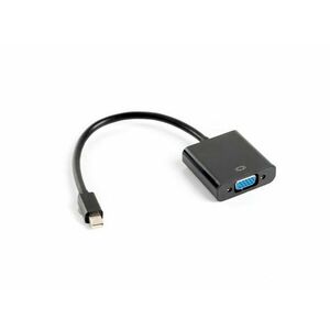 LANBERG adaptér mini DisplayPort 1.2 na VGA, M/F, kábel 20cm, čierny vyobraziť